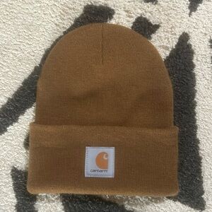 Brown Carhartt beanie